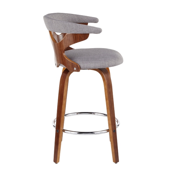 Carson Carrington Viby Mid-century Modern Counter Stools (Set of 2)