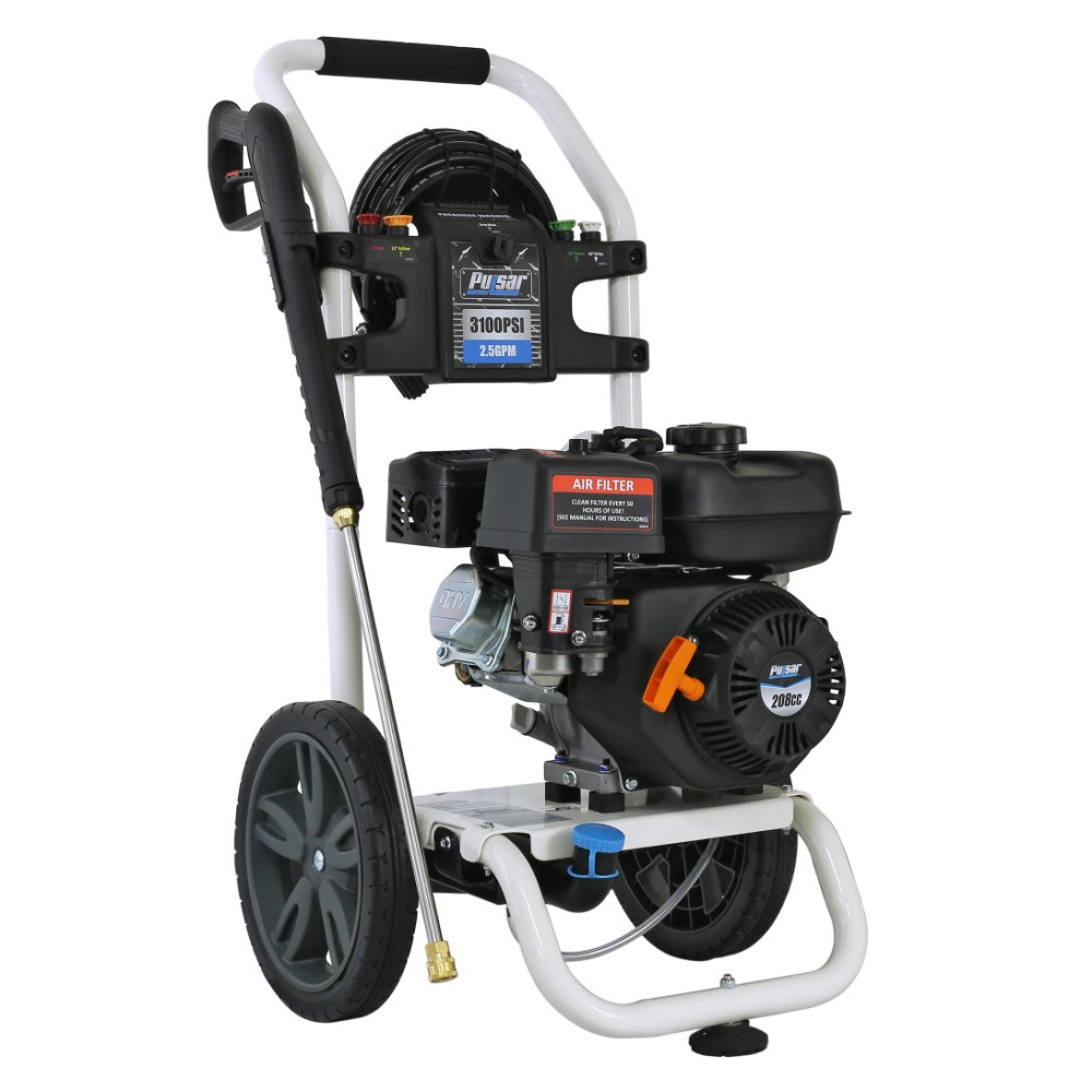 Pulsar Pressure Washer 212cc 3100 PSI 2.5 GPM Gas Powered ;