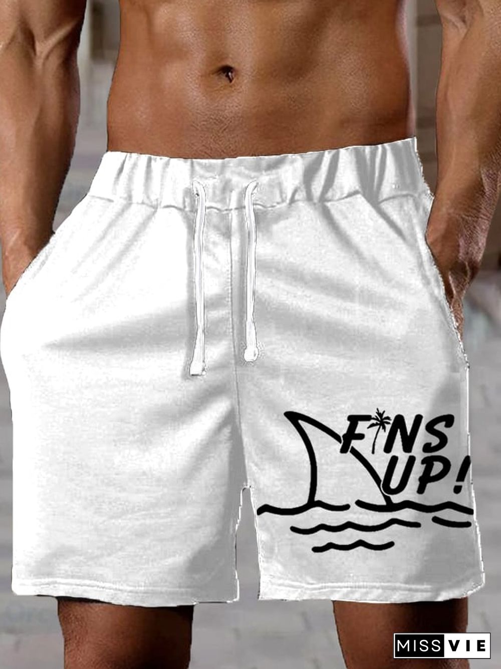 Men's Rip Jimmy Fins Up! Print Track Shorts