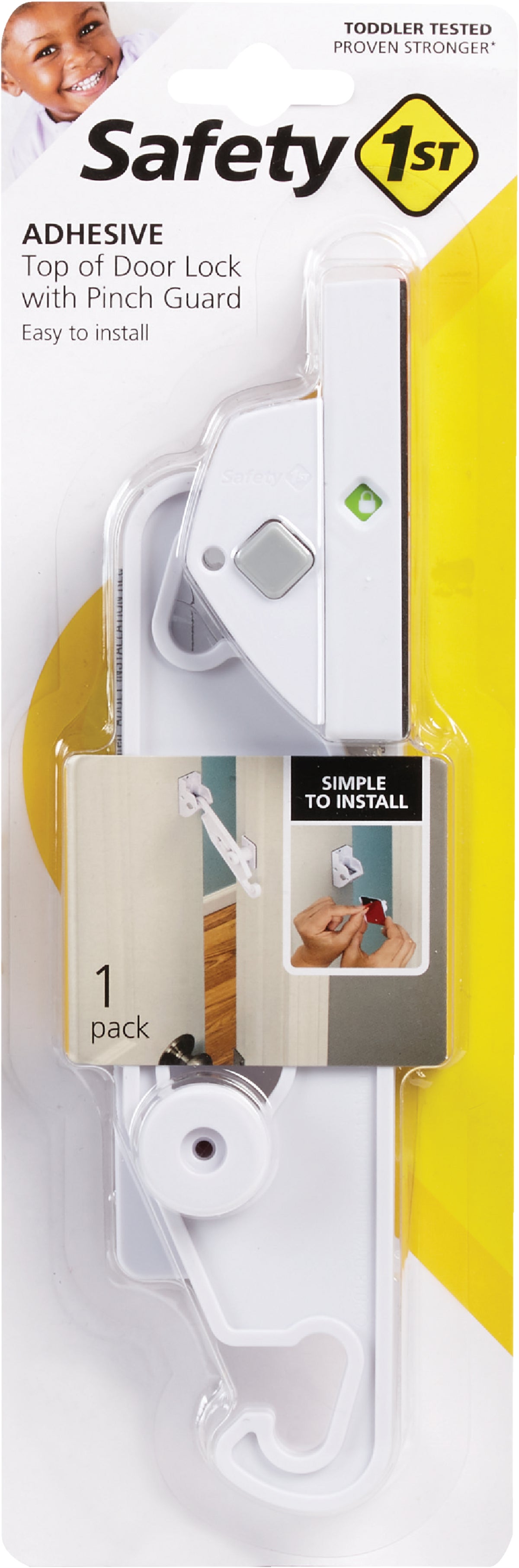 Safety 1st Top Of Door Lock White