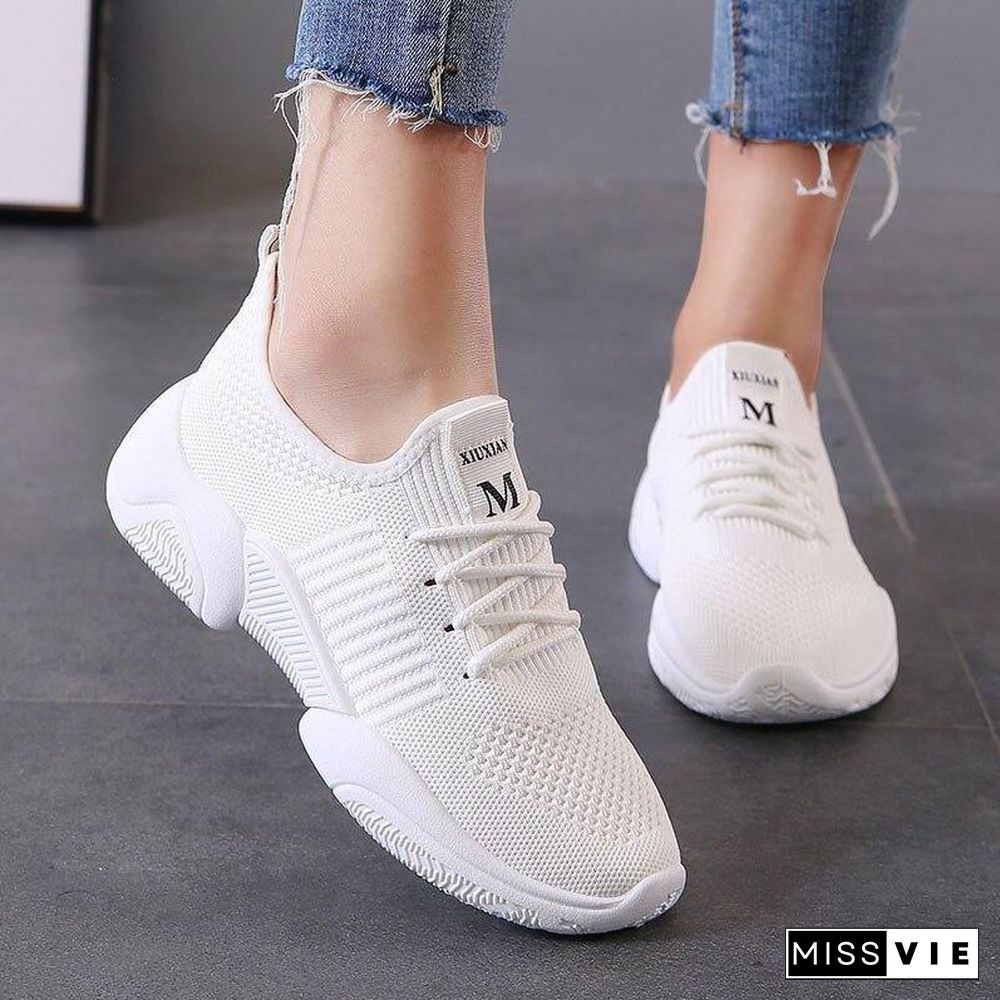 New Women Fashion Casual Shoes Lightweight Platform Ladies Breathable Sneakers Tenis Feminino Zapatos Deportivos Para Mujer