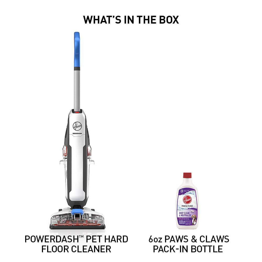 HOOVER PowerDash Pet Hard Floor Cleaner and WindTunnel 2 Bagless Pet Upright Vacuum Cleaner