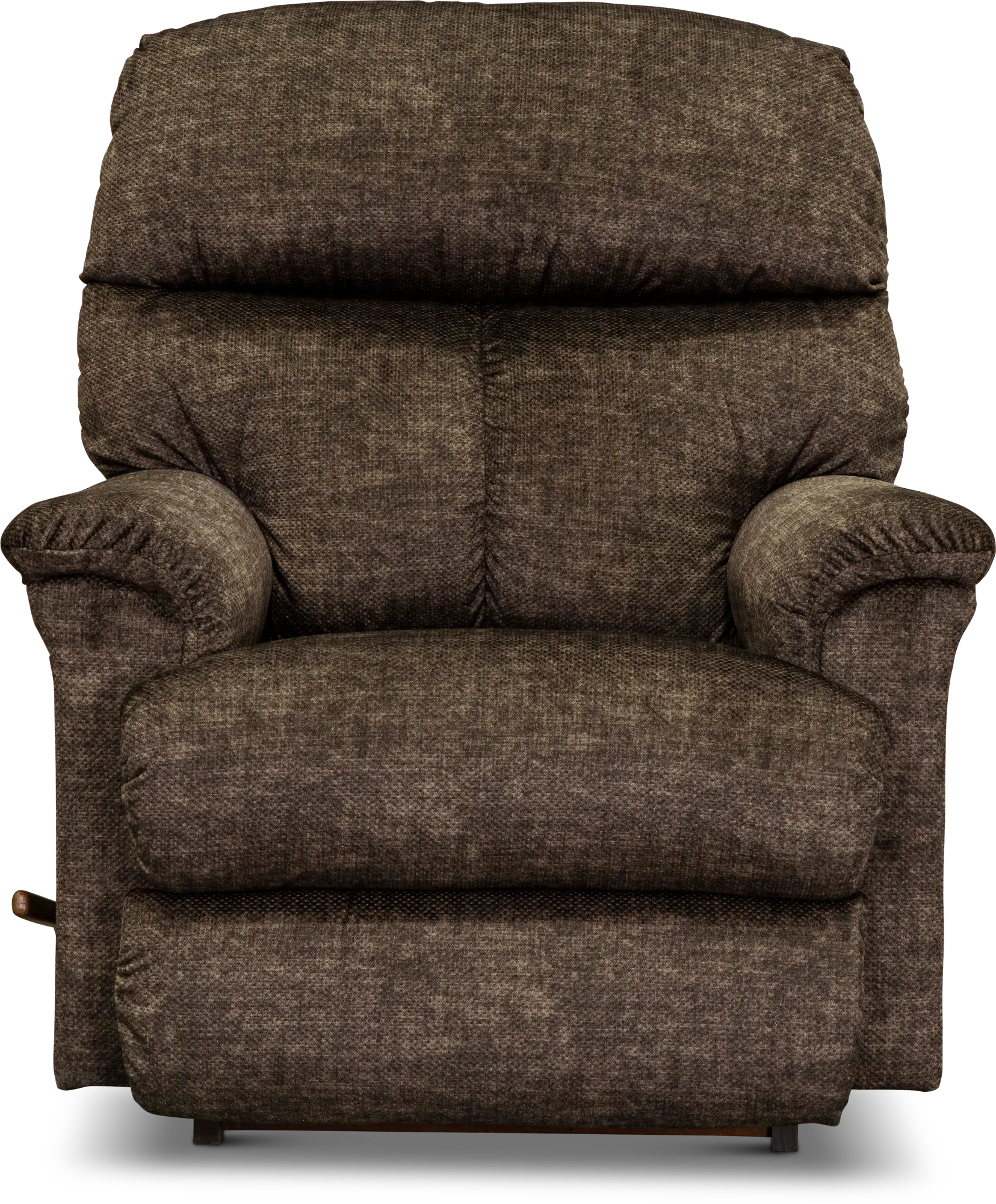 Reed Walnut Brown Manual Rocker Recliner