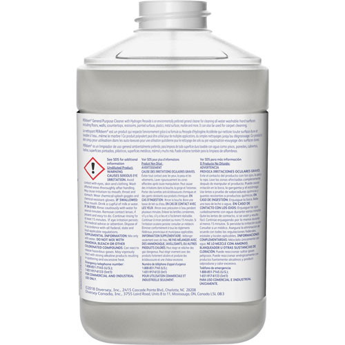 Diversey Cleaner |Multipurpose，Hydrogenperoxide，J-Fill， Conc，2.5L，Cl | DVO95613252