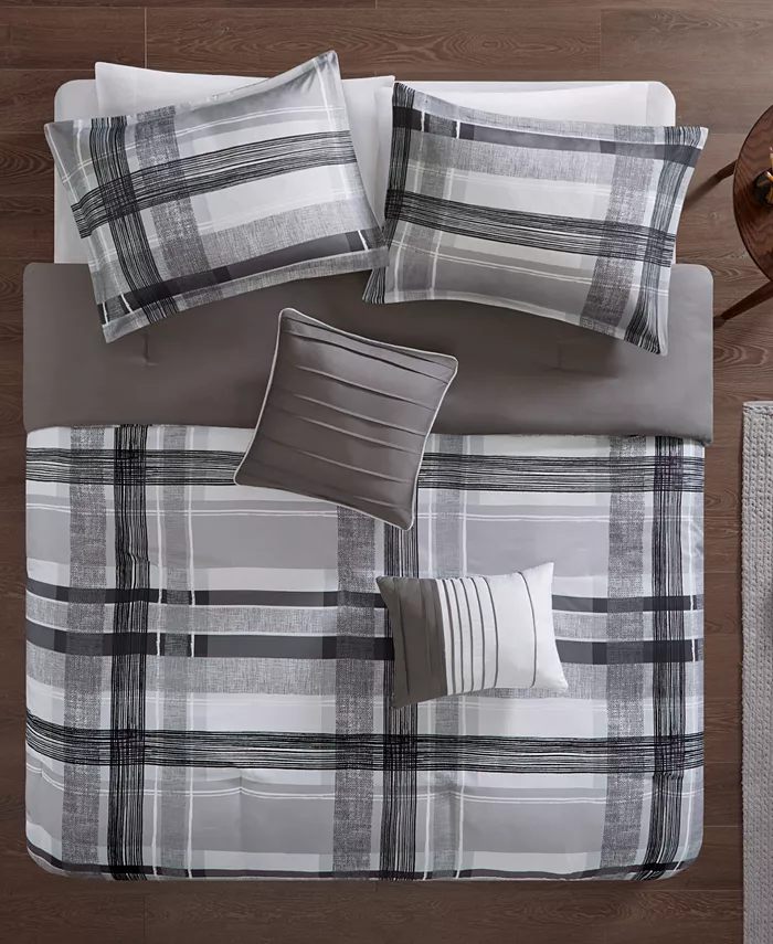 Intelligent Design Rudy 4-Pc. Plaid Twin Twin XL Comforter Set