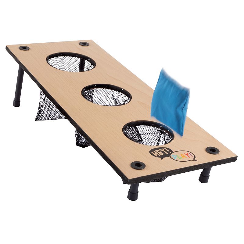 Hey! Play! 2-in-1 Washer Pitch and Beanbag Toss Set