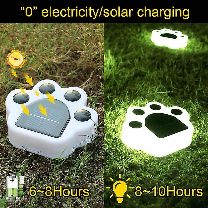 Solar Garden Light Wall Light Outdoor Atmosphere Night Light 4pcs