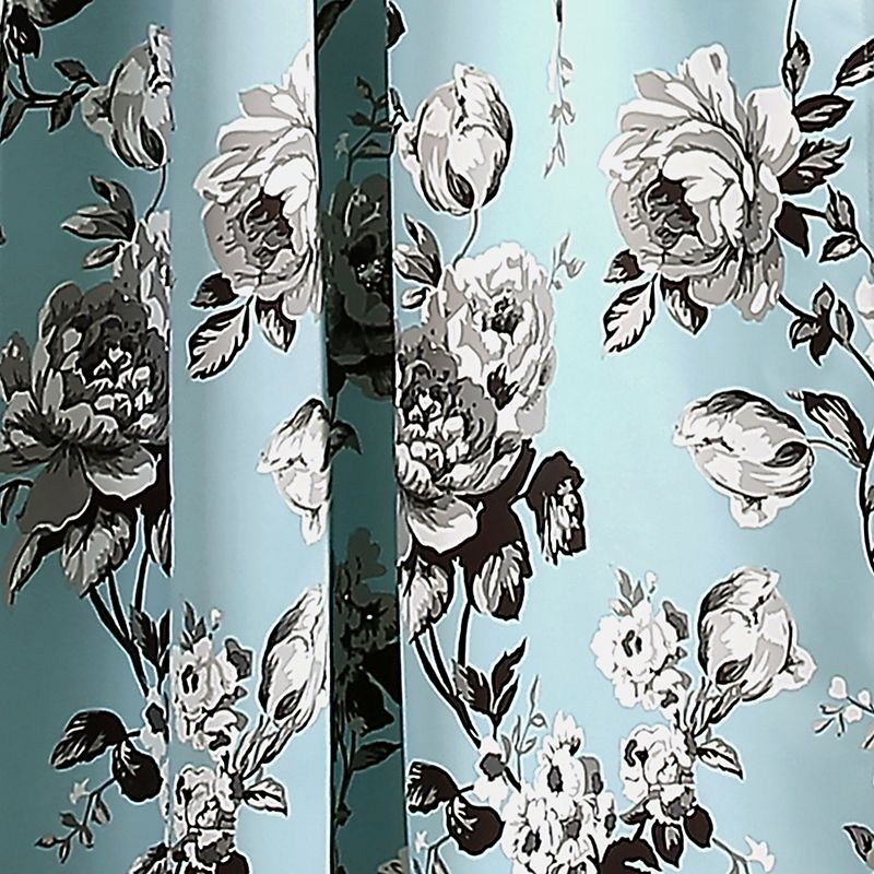 Lush Decor 2-pack Tania Floral Room Darkening Window Curtains