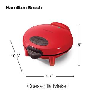 Hamilton Beach 6-Wedge 900 W Red Quesadilla Maker 25409