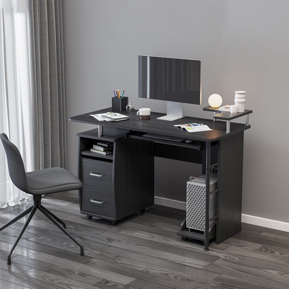 Solid Wood Computer Desk