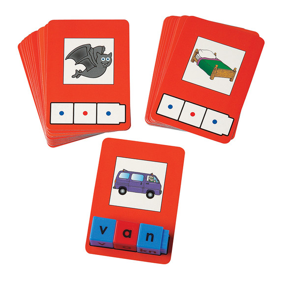 Didax DD 2819 Cvc Word Building Cards 24 Cards