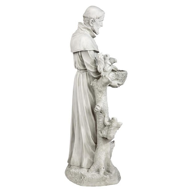 Design Toscano Nature x27 s Nurturer St Francis Sculpture