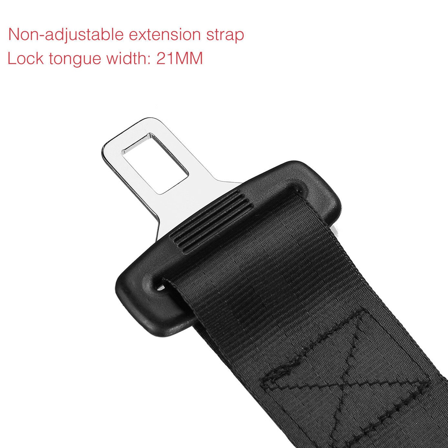 HOTSYSTEM Seat Belt Extender， 2pcs Car Buckle Extender (7/8