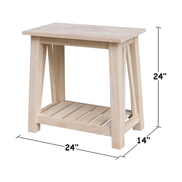 Surrey Solid Wood Side Table