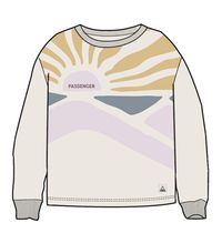 Sunsets Organic Cotton Sweatshirt - Marshmallow