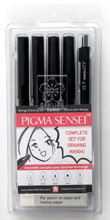 Sakura 50200 Pigma Sensei Drawing Set   6Pc