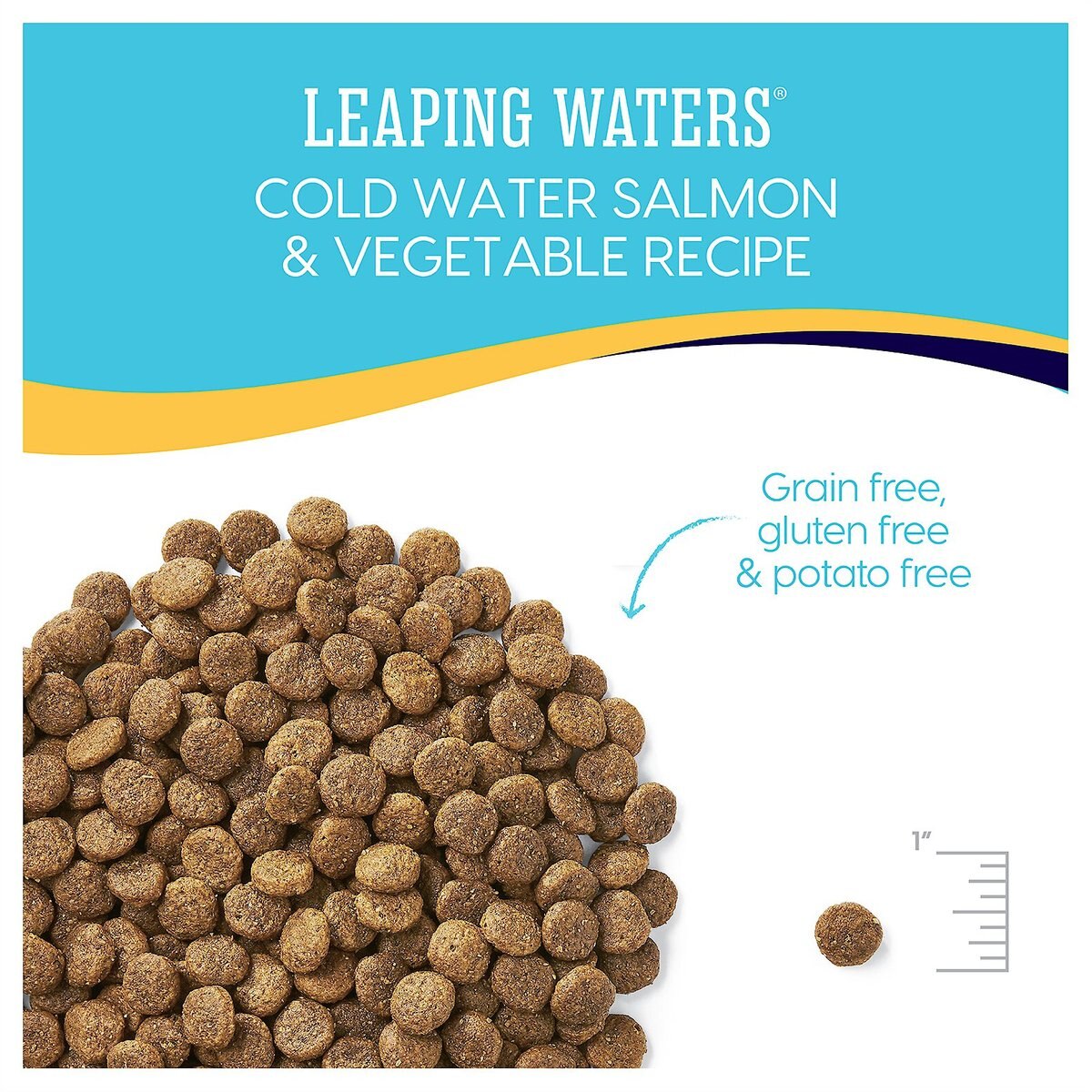 Solid Gold Leaping Waters Sensitive Stomach Grain-Free Cold Water Salmon and Vegetable Dry Dog Food