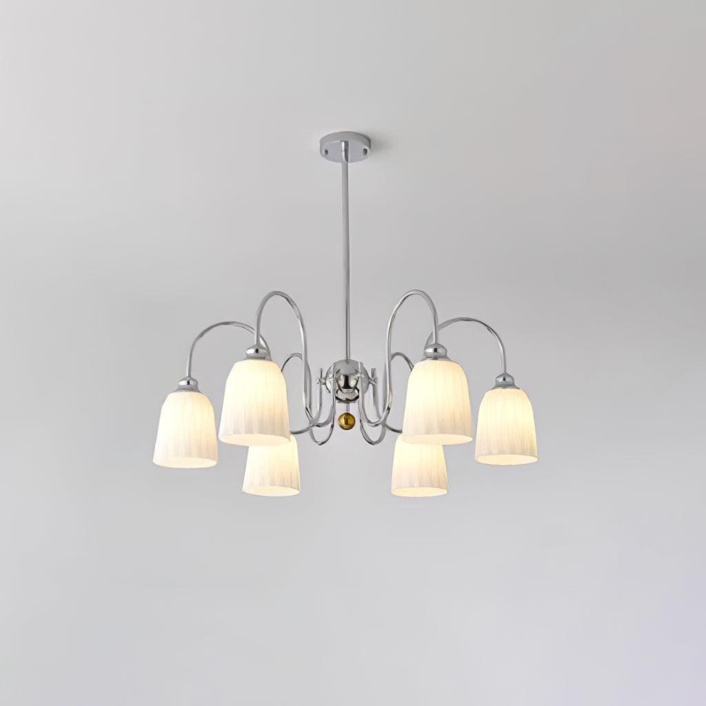 Bauhaus Pleated Chandelier