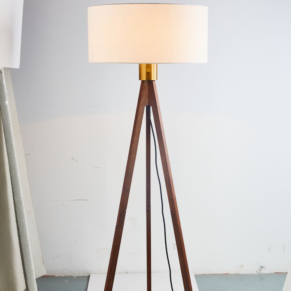 Gem Wooden Tripod Floor Lamp Cy-Ltd-1000