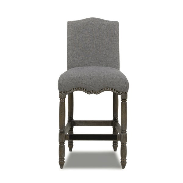 The Gray Barn Odile Lake Farmhouse Upholstered Counter Or Bar Stool