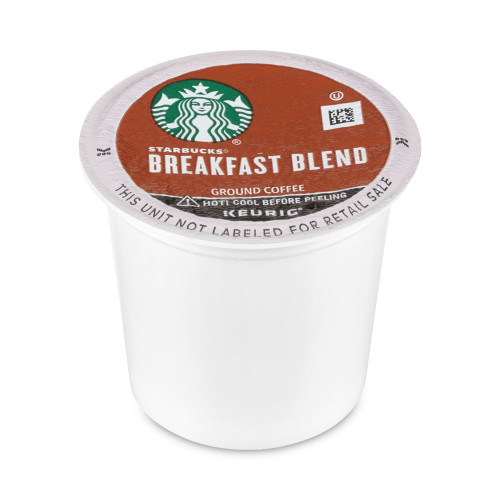 Starbucks Breakfast Blend K-Cups， 24/Box (011111157)