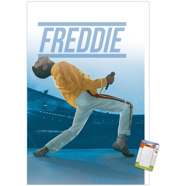 Trends International Queen Freddie Mercury Live Unframed Wall Poster Prints