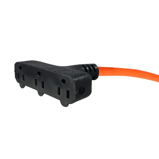 Usw 12 3 Orange Heavy Duty Triple Tap Extension Cords