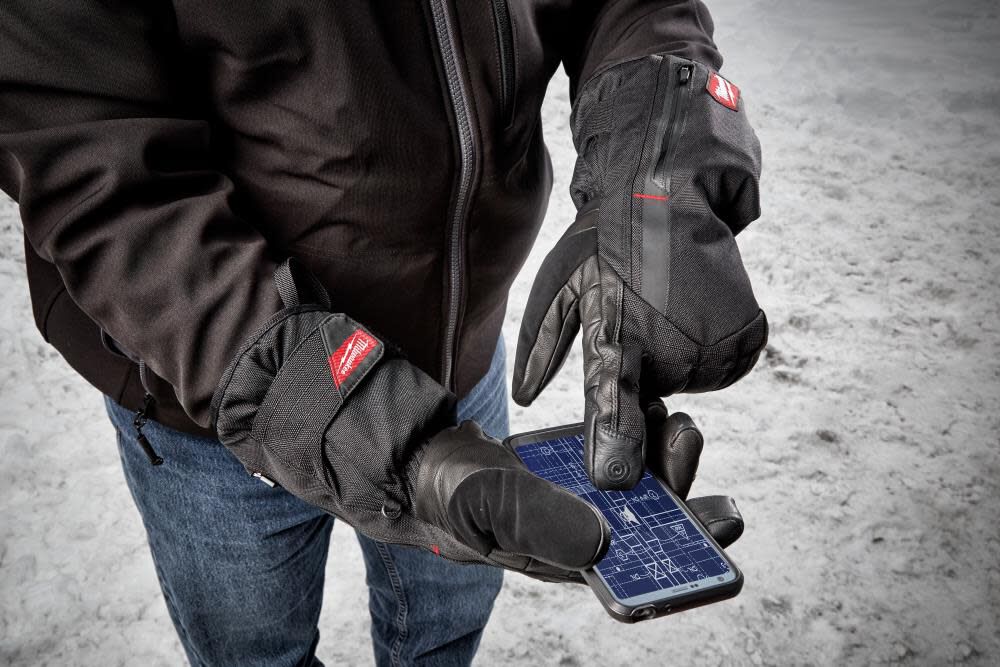 Milwaukee REDLITHIUM USB Heated Gloves L 561-21L from Milwaukee