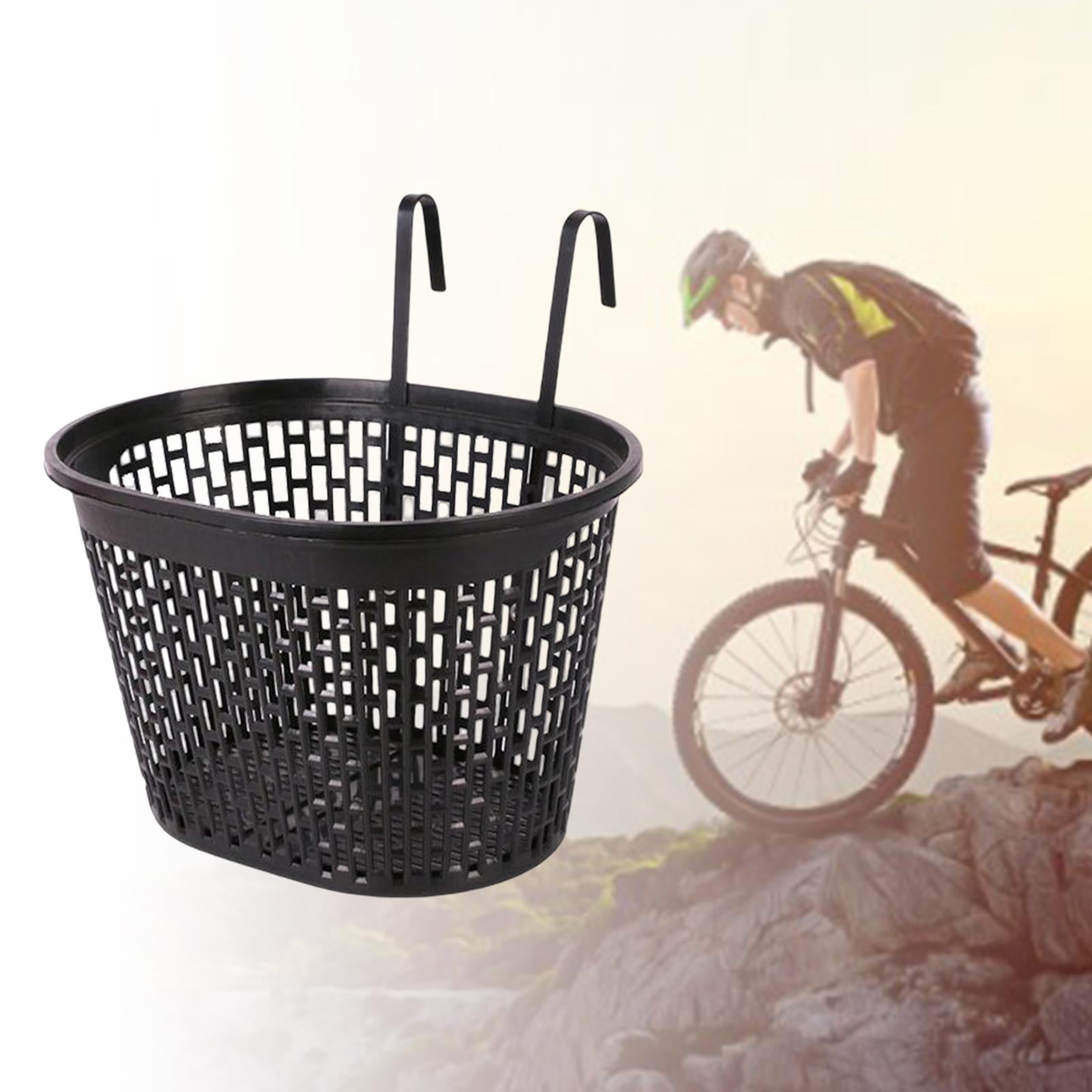 Practical Bike Basket Detachable Storage Box Easy to Install Cycling Carrier Durable Bike Basket Front for BIke Riding Tricycles Ornament