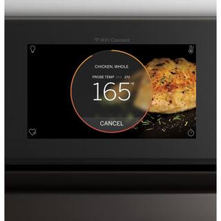 GE Profile Profile 30 in. Smart Single Electric Wall Oven with Convection Self Cleaning in Stainless Steel PTS9000SNSS