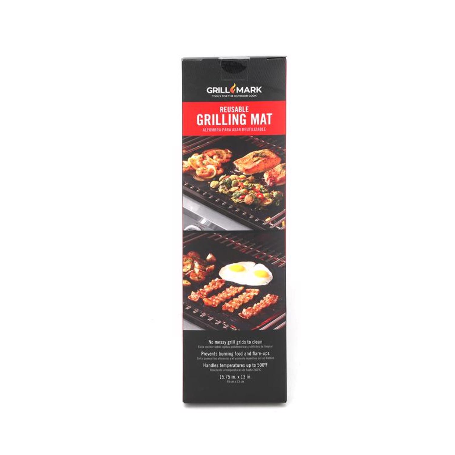 Grill Mark Fiber Cement Grill Cooking Mat 15.75 in. L X 13 in. W 1 pk