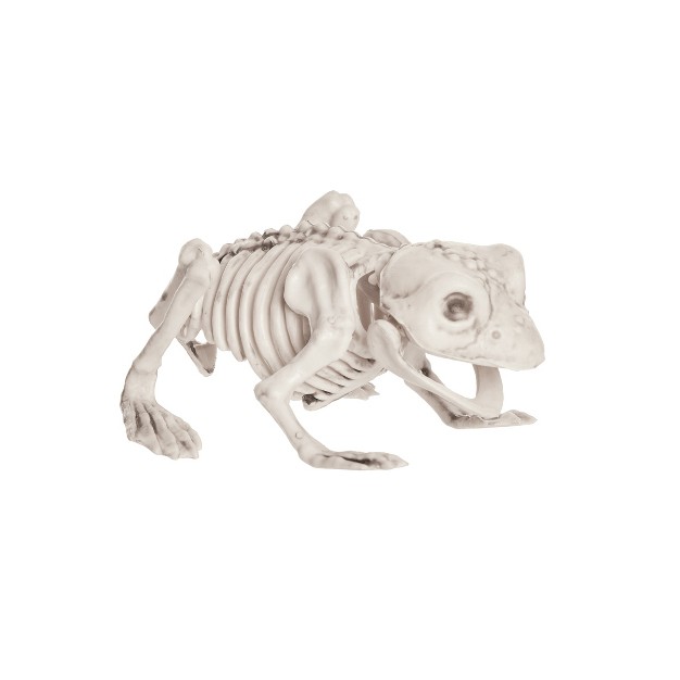 Gallerie Ii Skeleton Frog Halloween Figure