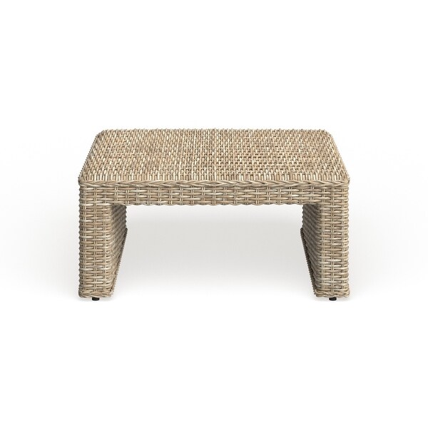 SAFAVIEH Persis Natural Rattan Table - 39.3