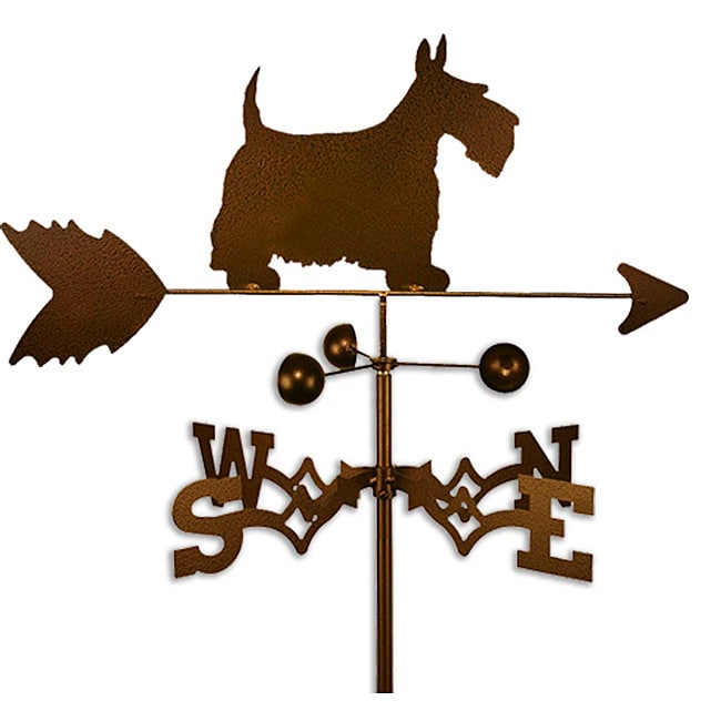 SWEN Products Inc Handmade Scottish Terrier Dog Copper Weathervane