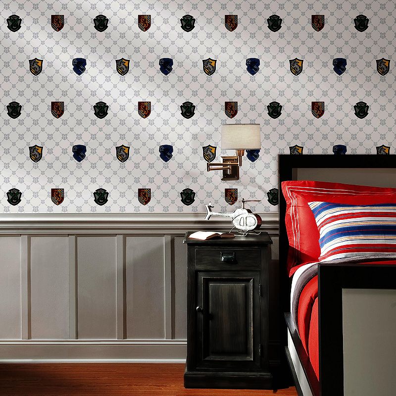 RoomMates Harry Potter House Crest Peel and Stick Wallpaper