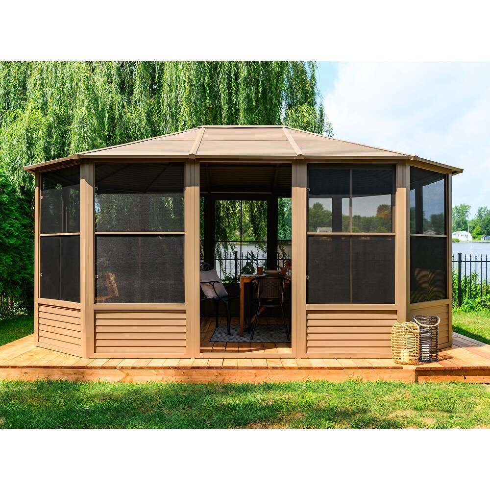 Florence   Solarium 12x15 Metal Roof