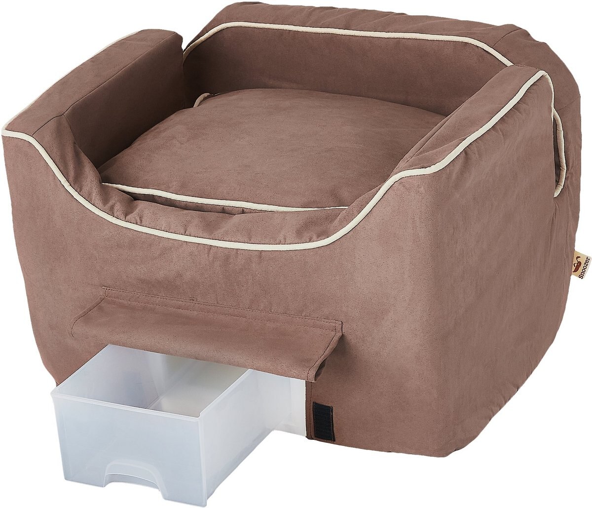 Snoozer Pet Products Luxury Lookout II Micro Suede Dog and Cat Car Seat