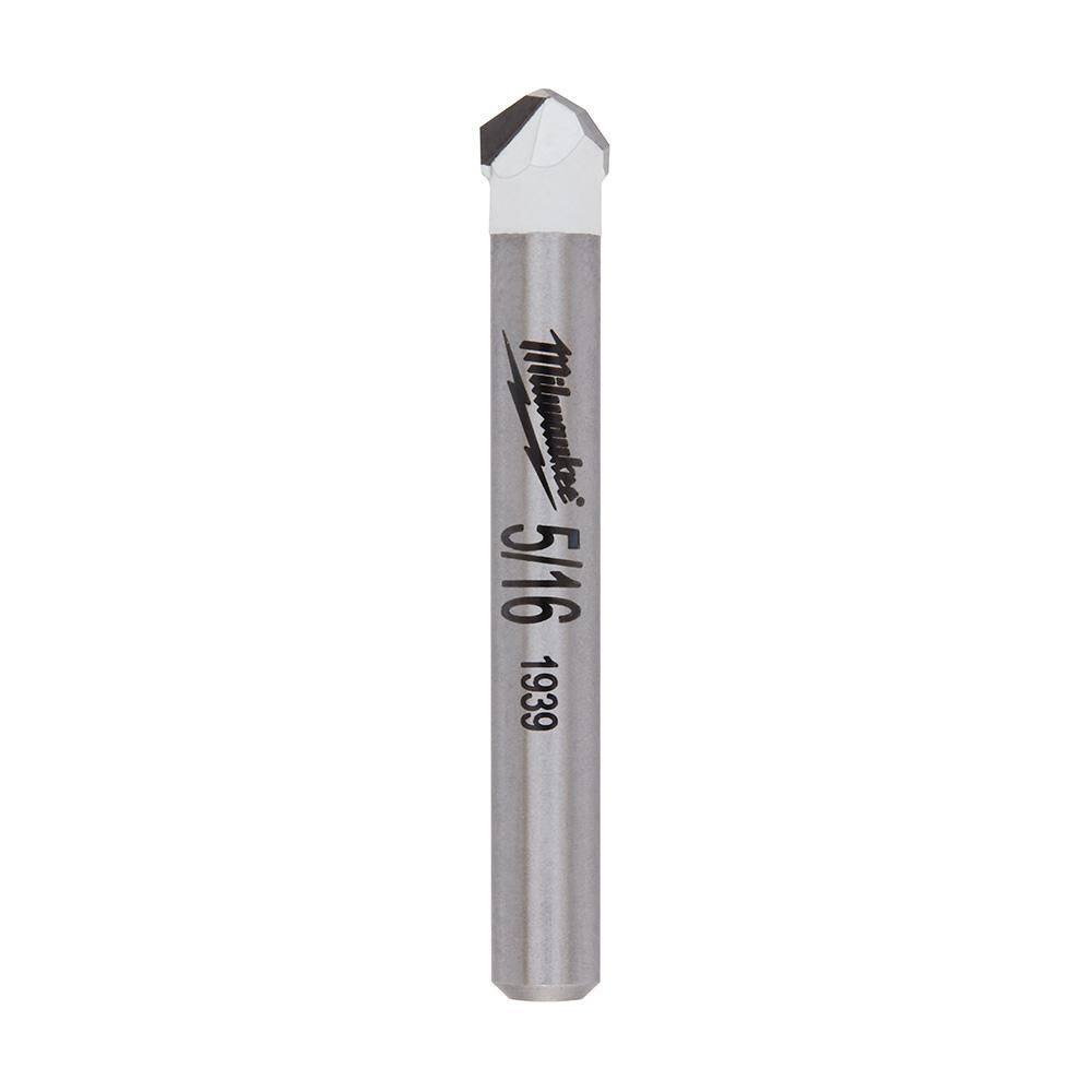 MW 516 in. Carbide Tipped Drill Bit for Drilling Natural Stone Granite Slate Ceramic and Glass Tiles 48-20-8993