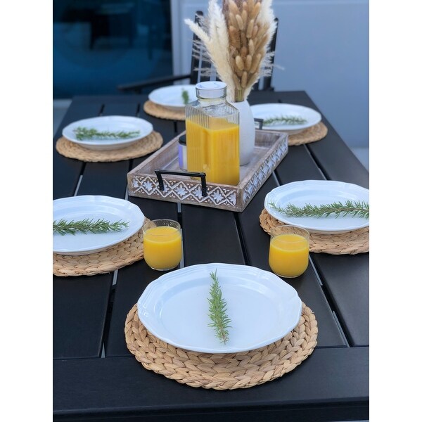 LuXeo Tuscany HDPE Dining 7Piece Set