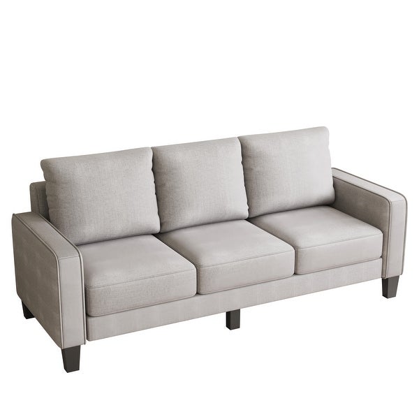 3-seat Fabric Sofa Cushions