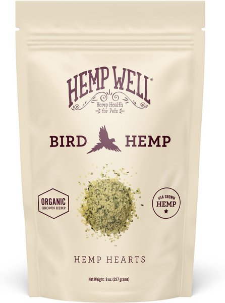 Hemp Well Bird Hemp Hearts Bird Supplement