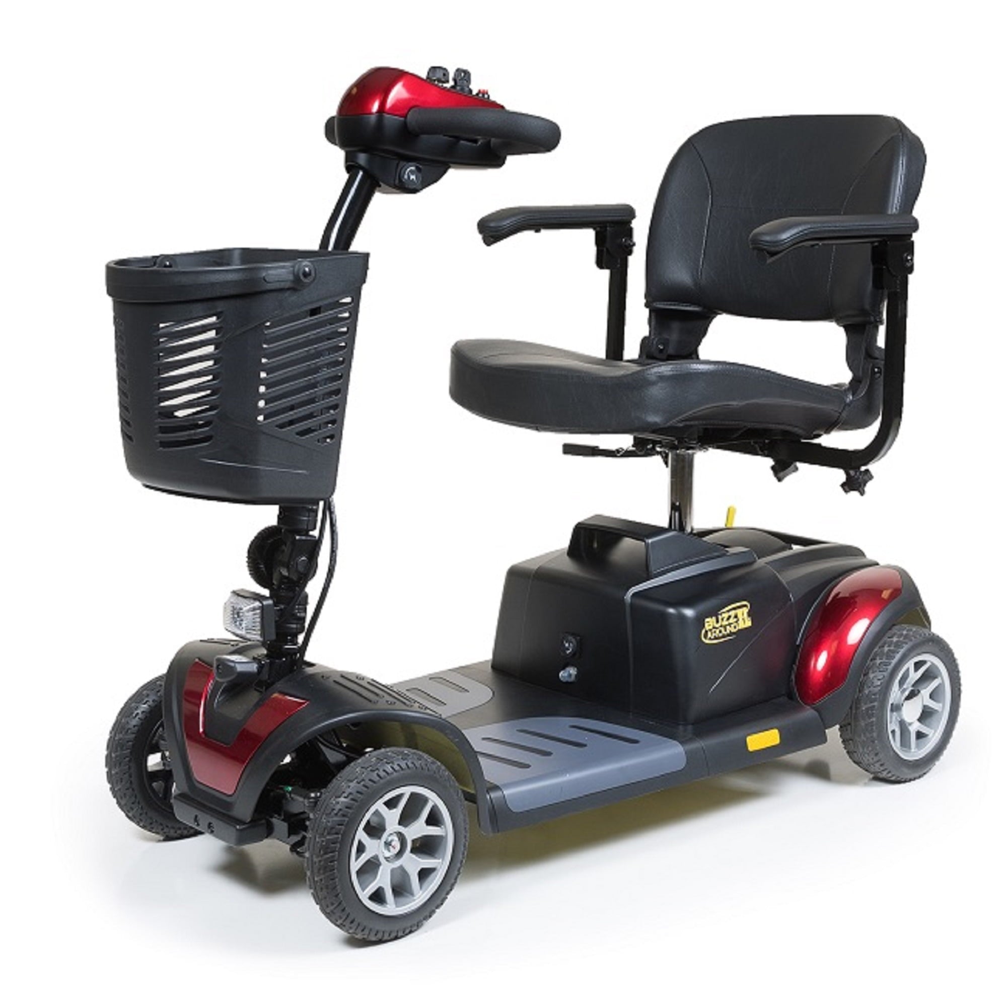 Golden Technologies - Buzzaround XL - Travel Scooter - 4-wheel - Red