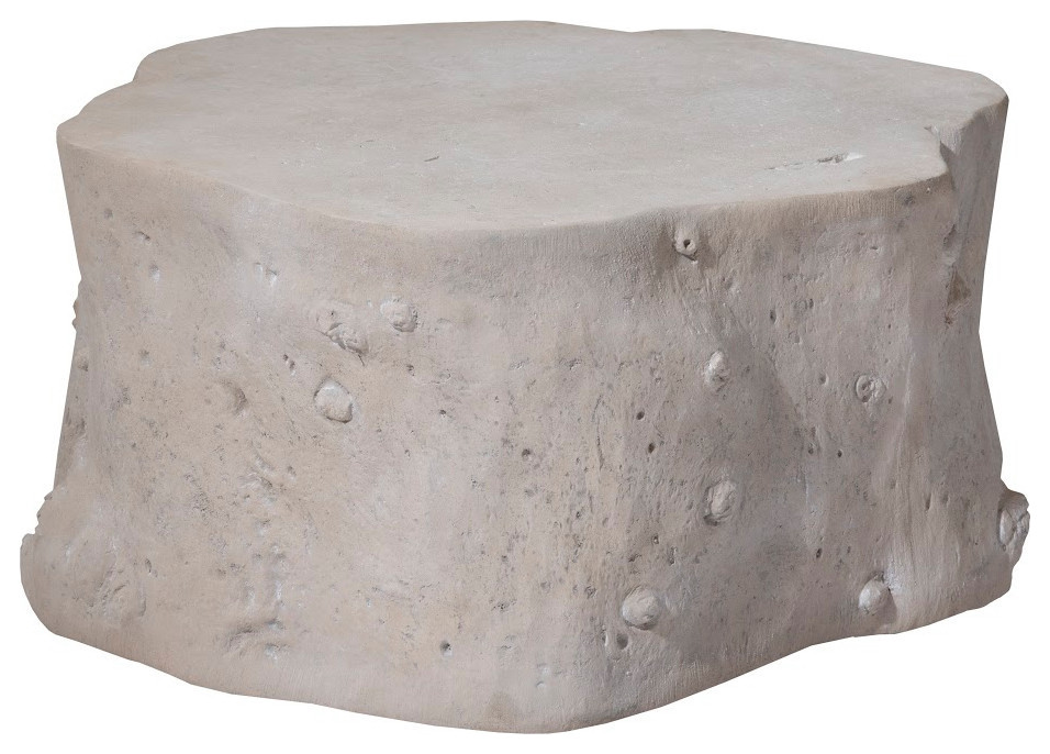 Log Coffee Table  Roman Stone   Rustic   Coffee Tables   by Phillips Collection  Houzz