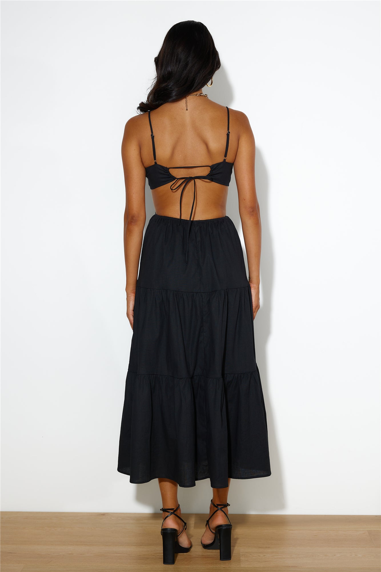 Loving Her Style Maxi Dress Black