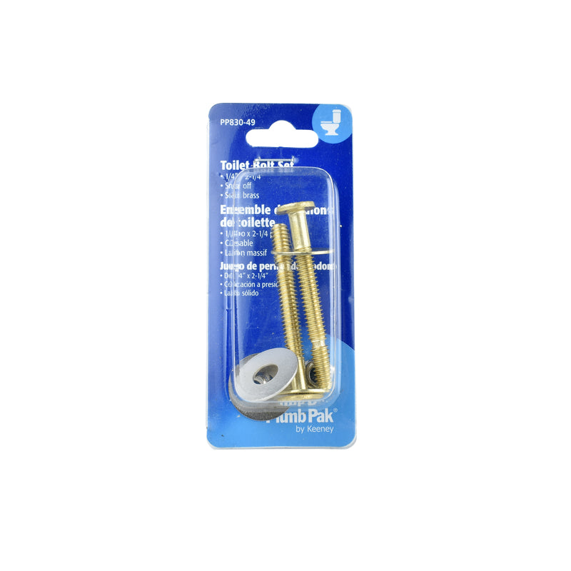 TOILET BOLT SET 2PK