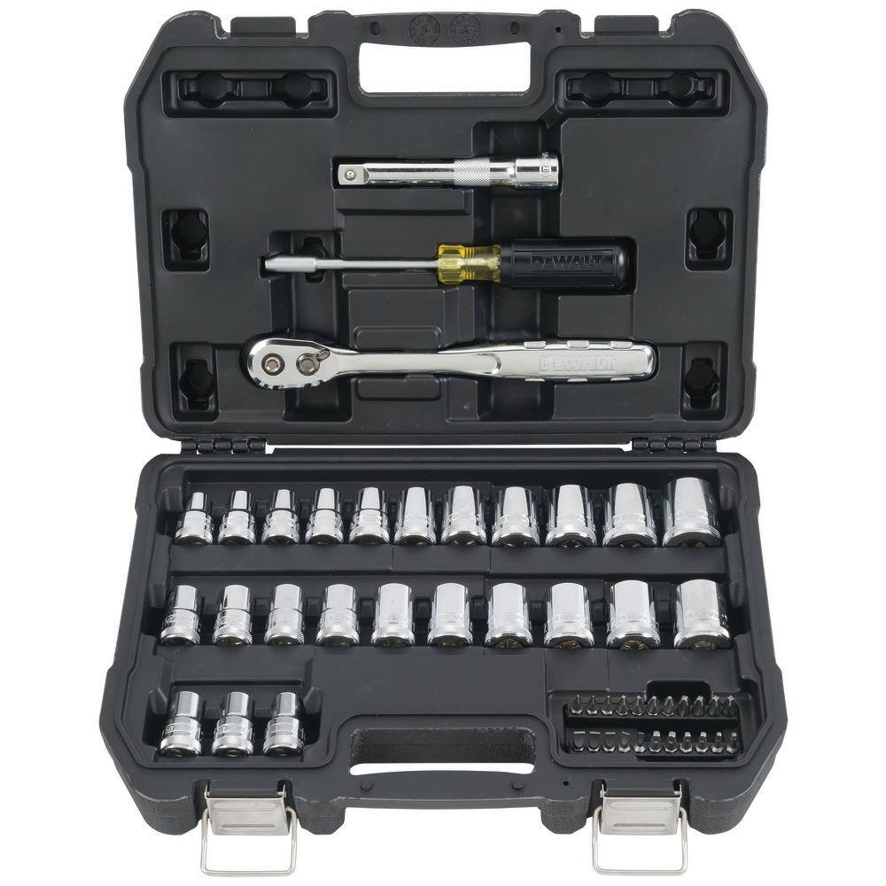 DW 12 in. Drive Mechanics Tool Set (49-Piece) DWMT45049