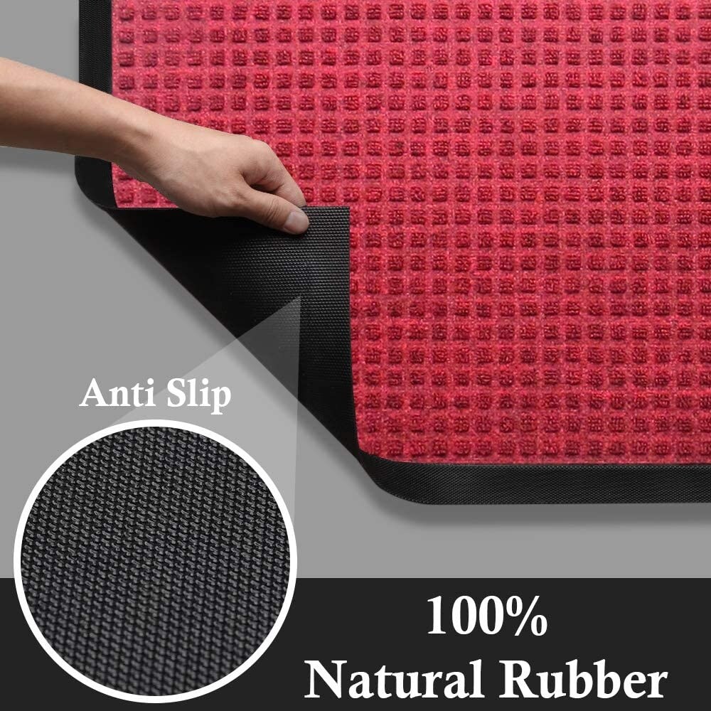 A1HC Heavy Duty Polypropylene Dirt Cleaning   Water Absorbing Doormat 24\