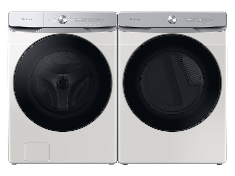 Samsung DVE50A8600E 7.5 Cu. Ft. Smart Dial Electric Dryer With Super Speed Dry In Ivory