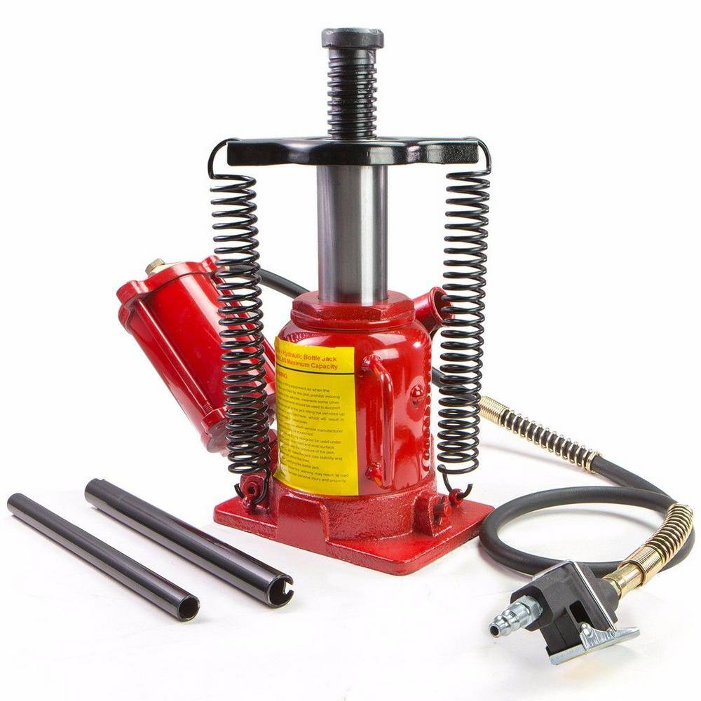 STARK USA 20-Ton Air Hydraulic Bottle Jack Manual 44092 lbs. Heavy-Duty Auto Truck RV Repair 50012