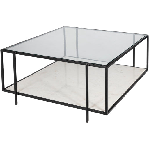 Alecsa Chrome Coffee Table